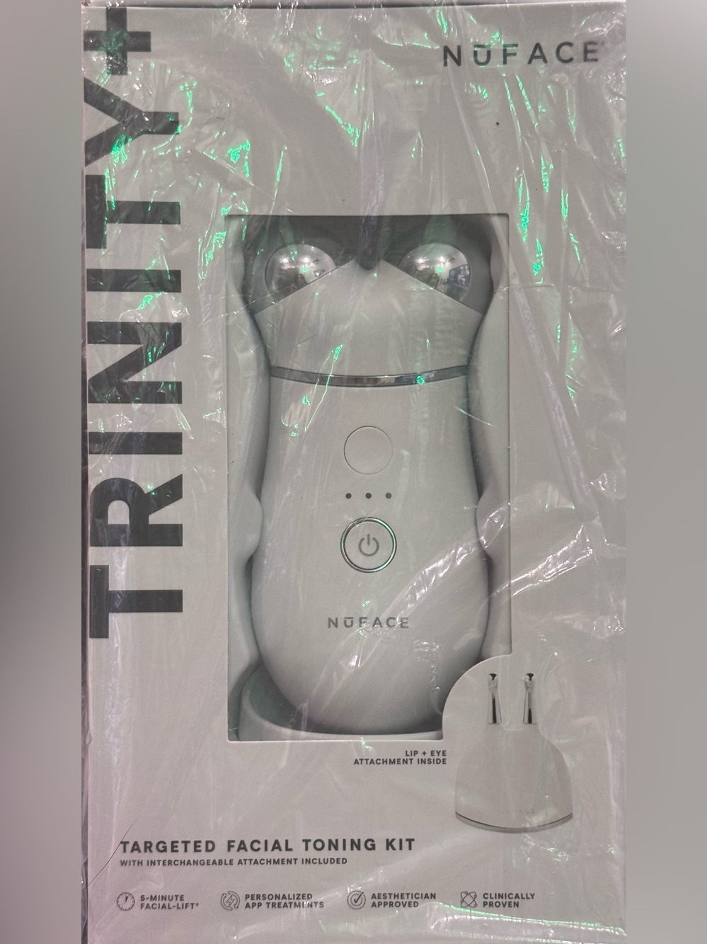 NuFACE Trinity+ Targeted Facial Toning Kit — White
